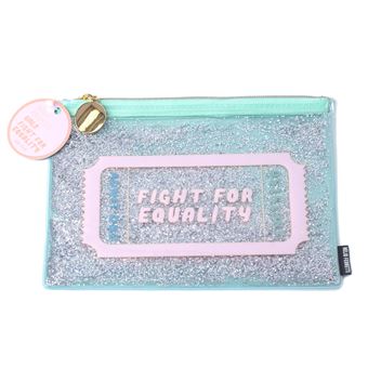 Bolsa com Líquido Purpurina Helio Ferretti - Stronger Together