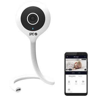 Câmara Inteligente Wi-Fi SPC Angel com Visão Noturna - FHD 1080p