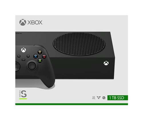 Consola Xbox Series S 1TB Carbon Black