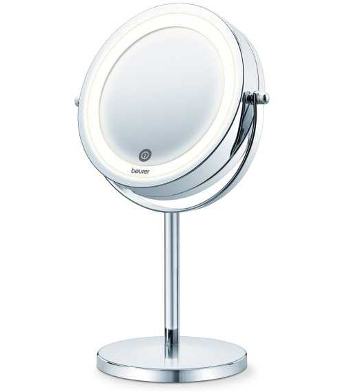 Espelho de maquilhagem com luz bs 49 branco Beurer
