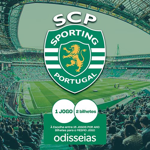 Sporting Clube de Portugal  Bilhete para Jogo - Odisseias