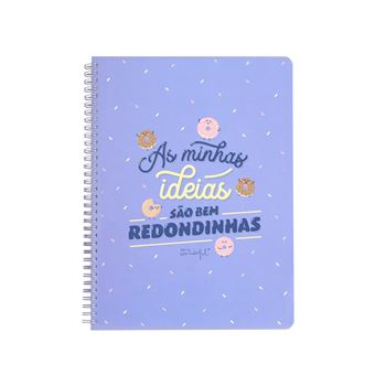 Caderno Mr Wonderful - As Minhas Ideias São Bem Redondinhas