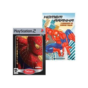 Spider-Man 2 Platinum PS2 + DVD Homem Aranha 1 - O Regresso do Duende Verde  - Compra jogos online na