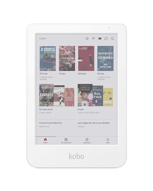 Ereader Kobo Clara Colour - Branco
