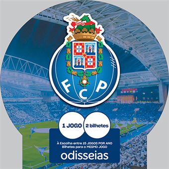 Pack Presente Odisseias - Futebol Clube do Porto, Bilhetes para Jogo