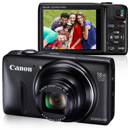 Máquina Fotográfica Compacta Canon PowerShot SX600 HS - Preto
