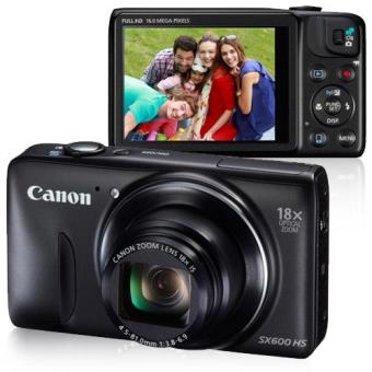 Canon PowerShot SX600 HS (Preto)