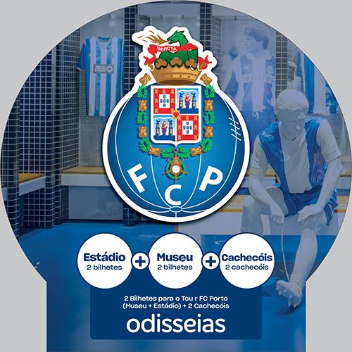 Pack Presente Odisseias - Futebol Clube do Porto