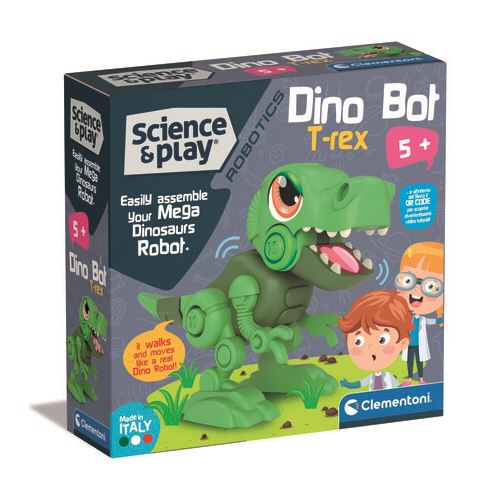 Dino Bot T-Rex Robotics - Clementoni - Jogos Científicos - Compra na