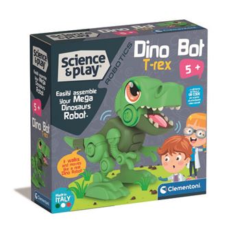 Dino Bot T-Rex Robotics - Clementoni - Jogos Científicos - Compra na