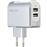 PNY P-AC-2UF-SEU01-RB interior Branco carregador de dispositivos móveis_0