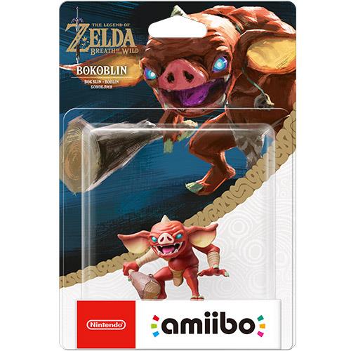 Amiibo The Legend of Zelda: Breath of the Wild - Figura Bokoblin