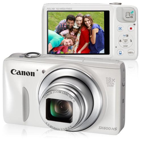 Máquina Fotográfica Compacta Canon PowerShot SX600 HS - Branco
