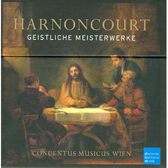 CD Harnoncourt Sacred Masterworks 9CD