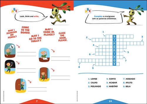 Jogos e Atividades com o Oliver - 7-8 anos - Raiz Editora