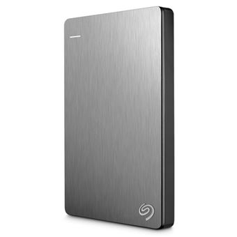 Disco Externo Seagate Backup Plus Slim Portable - 2TB - Prateado - 1