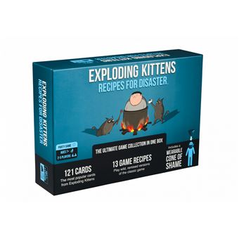 Exploding Kittens jogo de tabuleiro