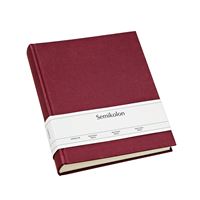 Álbum Para Fotografias Semikolon 80 Páginas Cremes - Bordeaux