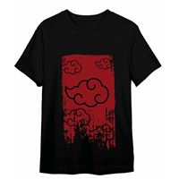 T-Shirt  Naruto - Akatsuki Logo - Tamanho S - Cotton Division / Superplay
