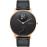 Monitor Atividade Nokia Steel HR 36mm - Rosa Dourado + Pulseira Pele - Preto + Pulseira Silicone - Preto_0