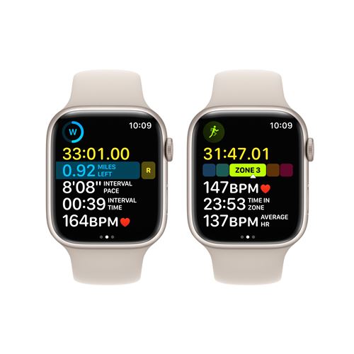 Apple Watch Series 8 GPS 45mm - Cellular - Alumínio Luz das Estrelas   Bracelete Desportiva Luz das Estrelas - Smartwatch - Compra na