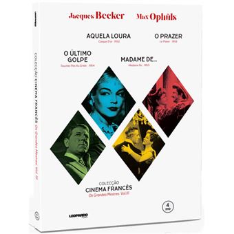 Coleção Cinema Francês: Os Grandes Mestres Vol 3 - 4DVD