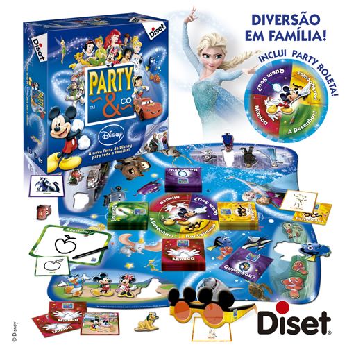 Jogo de Tabuleiro Diset Party & Co Disney Lite