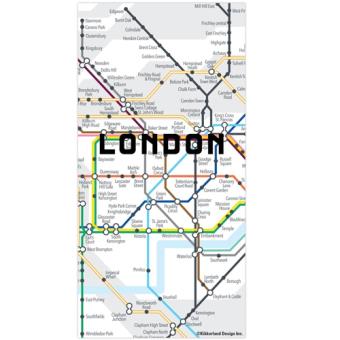 Ímanes Puzzle Mapa do Metro de Londres - 50 Peças