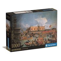 Puzzle Compact Museum Collection: Canaletto - 1000 Peças - Clementoni