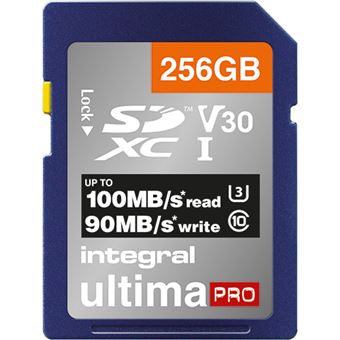 Cartão Memória Integral Memory INSDX256G-100/90V30