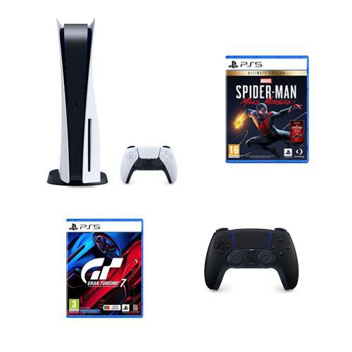 Bundle Console PlayStation 5 com disco + Jogo Gran Turismo 7 - PS5