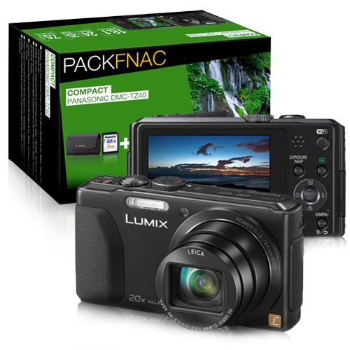 Panasonic Lumix TZ-40 Preta Pack Fnac - Câmara Digital Compacta