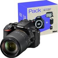 Pack Fnac Nikon D5600 + AF-S DX 18-140mm f/3.5-5.6G ED VR + Bolsa + Cartão de Memória