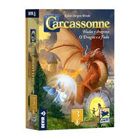 Jogo Carcassonne Expansão 3: O Dragão e a Fada - Devir