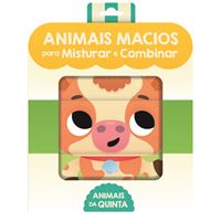 Animais Macios para Misturar e Combinar - Animais da Quinta