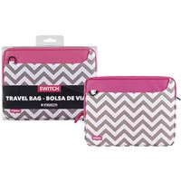Bolsa rosa viagem Indeca Nintendo Swich