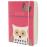 Agenda Diária Escolar Pink Owls A6 2015/2016_0