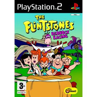 Jogo PS2 Os Flinstones Bedrock Racing