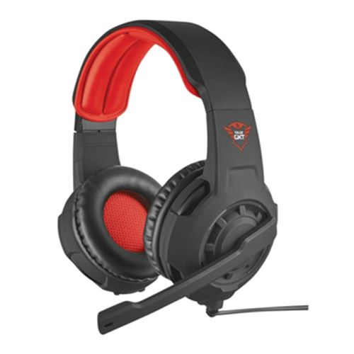 Auscultador Gaming Trust GXT 310 Radius - Preto | Vermelho