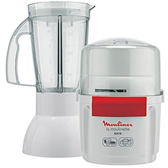Picadora e Liquidificadora Moulinex La Moulinette AR68 - Branco e Vermelho - Outlet - Grade A - 1
