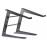Suporte Stagg DJ Pro Laptop Metal Black Solid Adjustable Stand_0