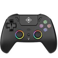 Comando sem Fios Deltaco 4222414 para PS5 | Multiplataforma | RGB - Preto