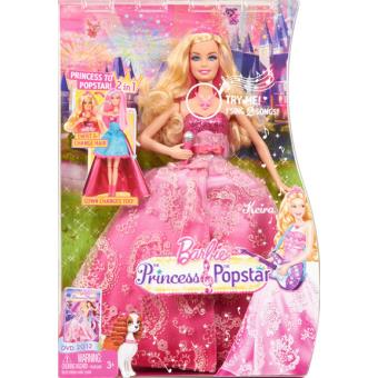 Boneca Barbie A Princesa E A Pop Star - 2 Em 1