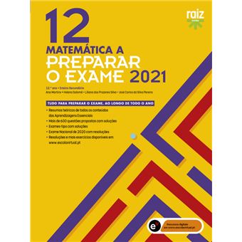 Preparar o Exame 2020 - Matemática A 12º Ano