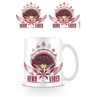 Caneca Captain Marvel: Hero Vibes