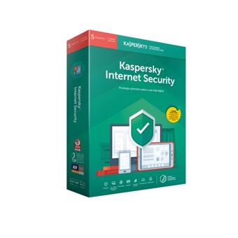 Anti-Virus Kaspersky Internet Security 2019 5 Dispositivos - 1 Ano