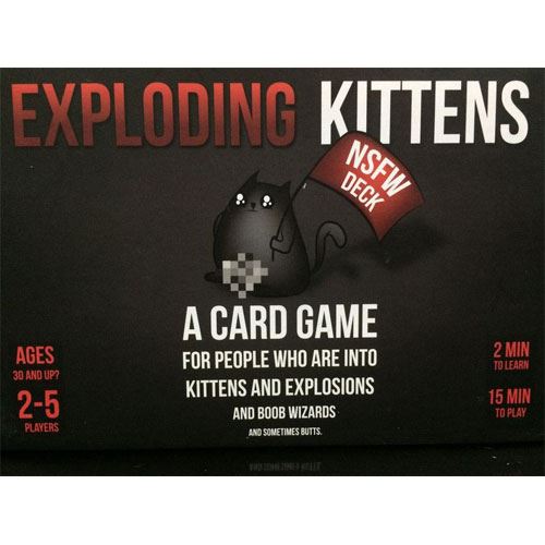 Jogo De Tabuleiro Exploding Kittens Nsfw Edition Jogo De Tabuleiro Compra Na Fnac Pt