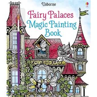 Fairy palaces magic painting book