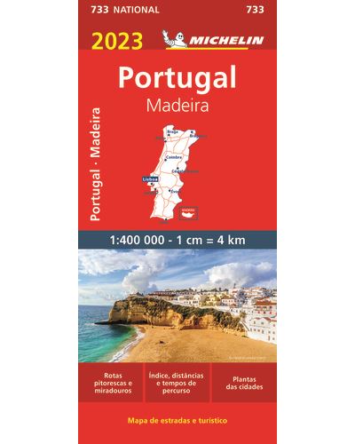 Mapa National Portugal-Espanha 2023 - Livro - Bertrand