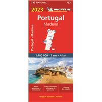 Michelin Mapa National Portugal-Espanha 2023 - Brochado - Vários